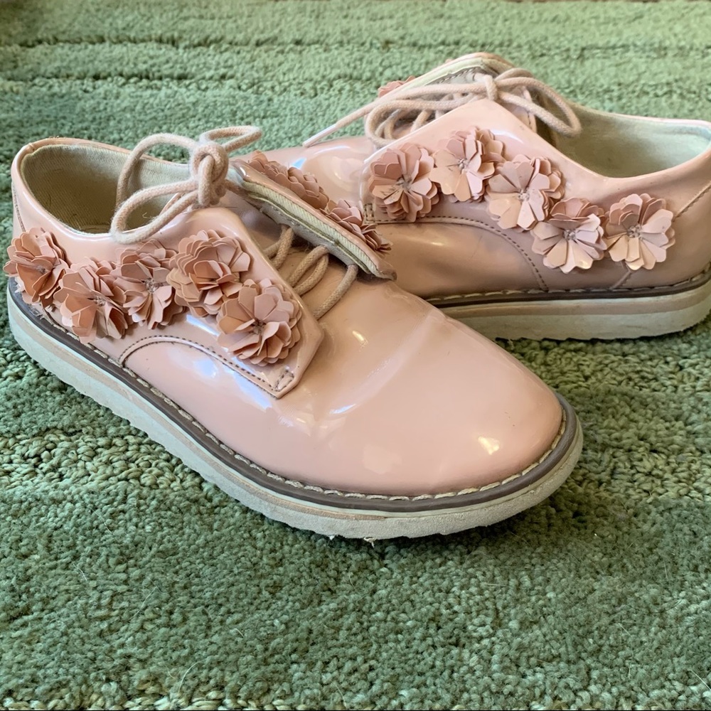 Little girls ZARA oxfords